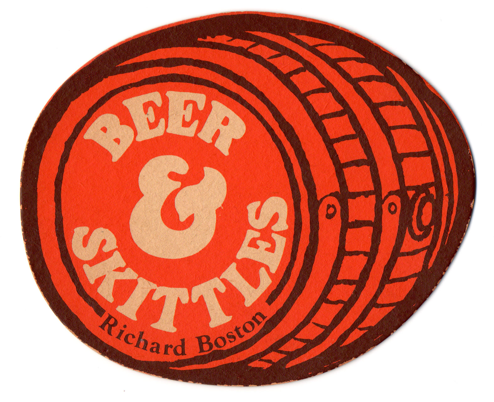 Beer&Skittles beermat